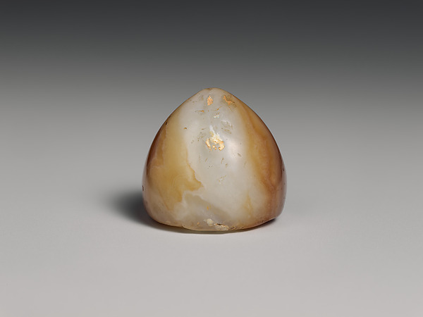 Sasanian agate chess piece