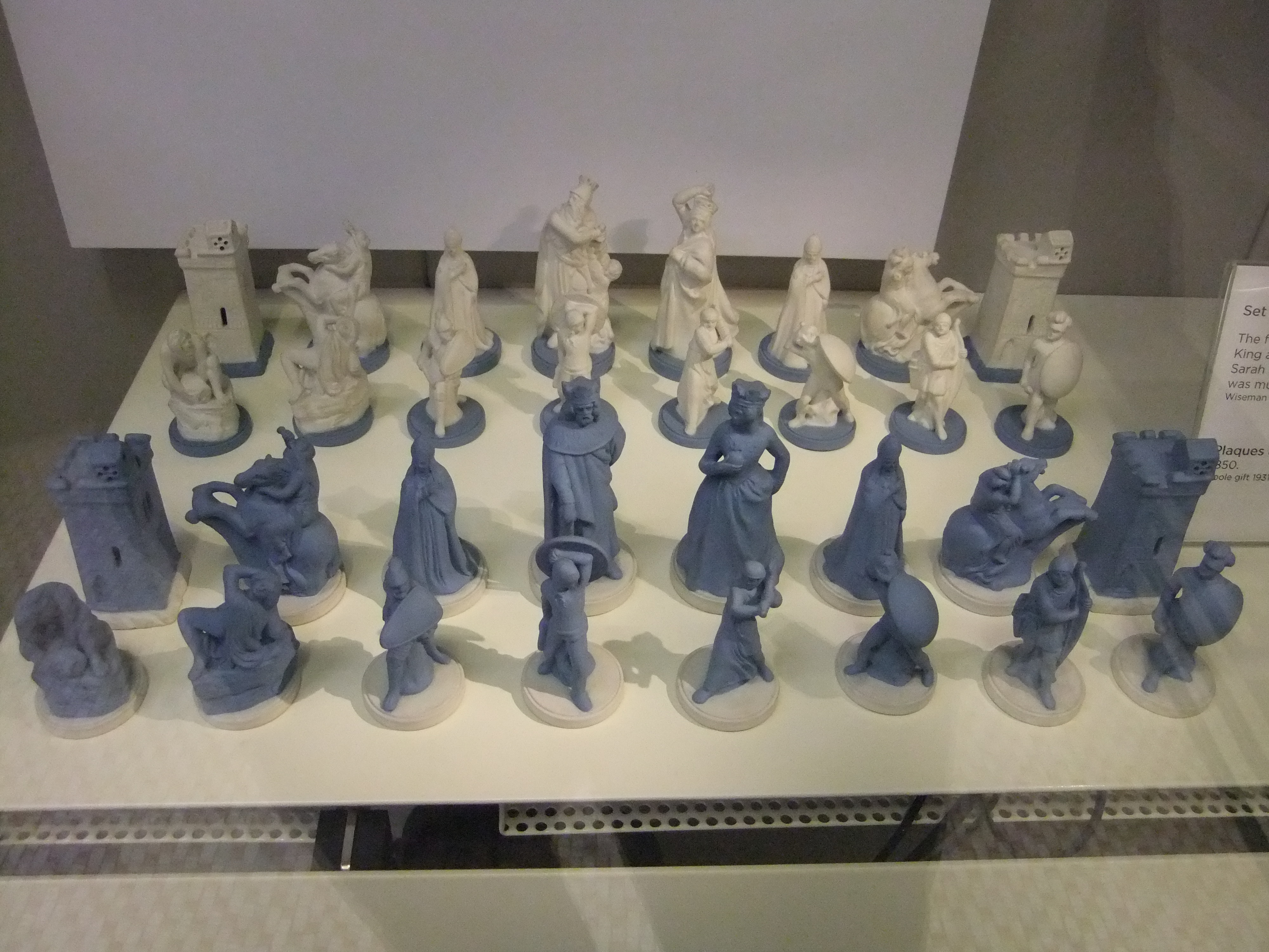 Wedgwood jasperware chess set