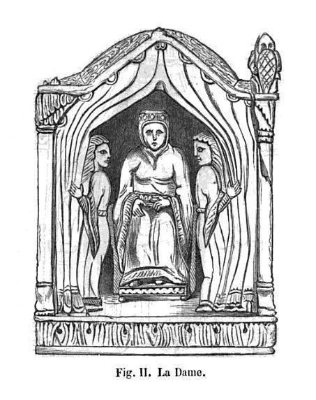 Charlemagne chessmen queen