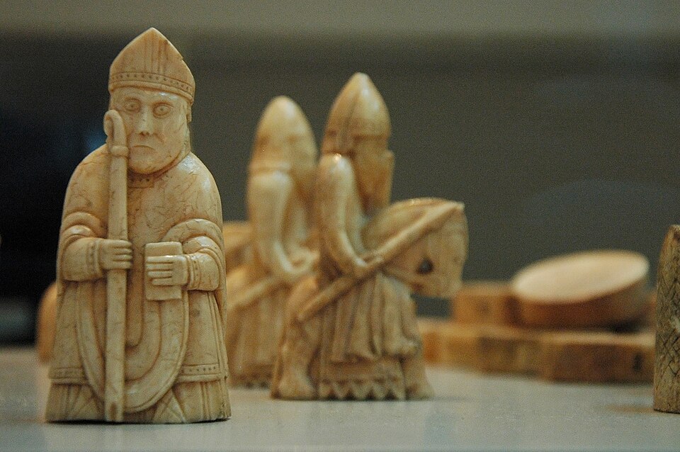 Lewis Chessmen at British Museum