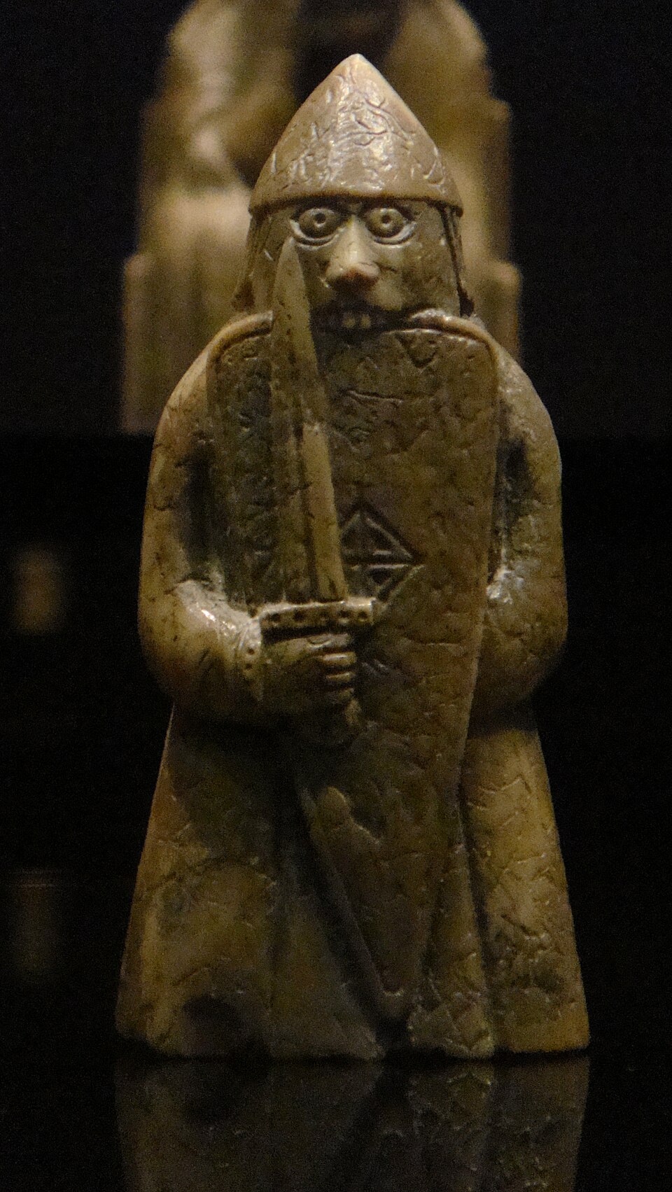 Lewis chessmen warder