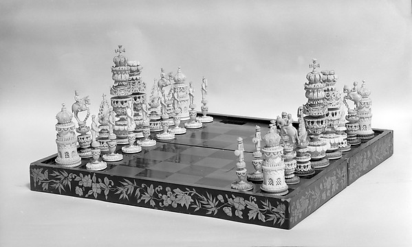Met chess set 1800