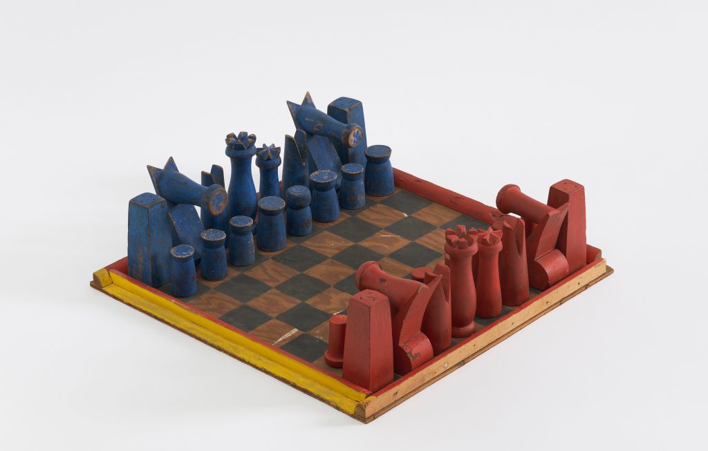 Alexander Calder chess set 1944