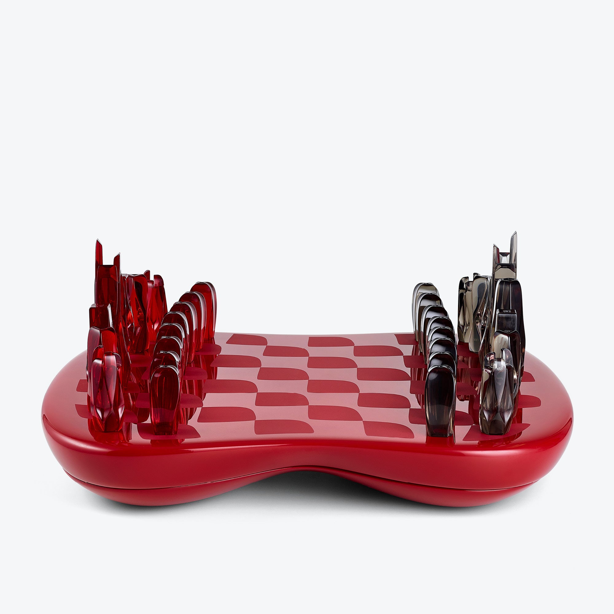 Zaha Hadid chess set red edition