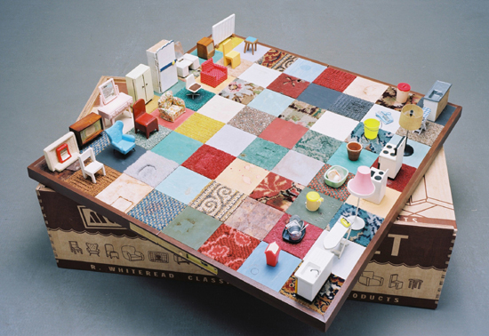 Damien Hirst Mental Escapology chess set detail