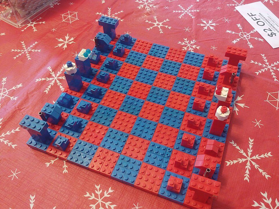 LEGO chess set