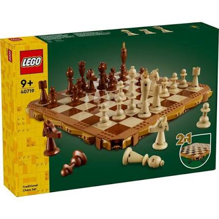 LEGO chess set detail