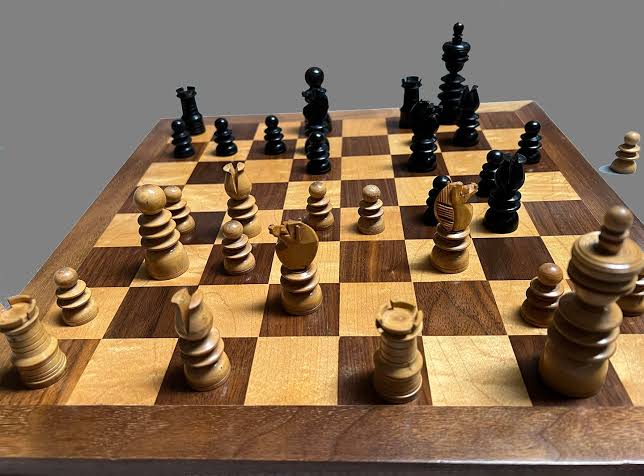 St. George style chess set